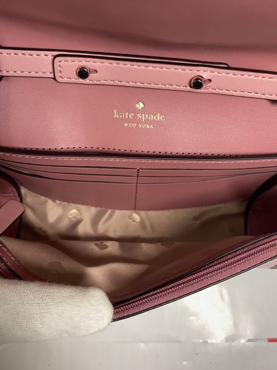 Kate Spade New York shoulder bag PVC PNK all-over pattern 7