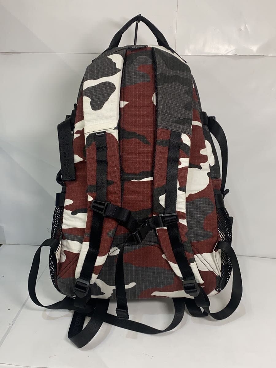 Supreme Backpack Cotton RED Camouflage 3