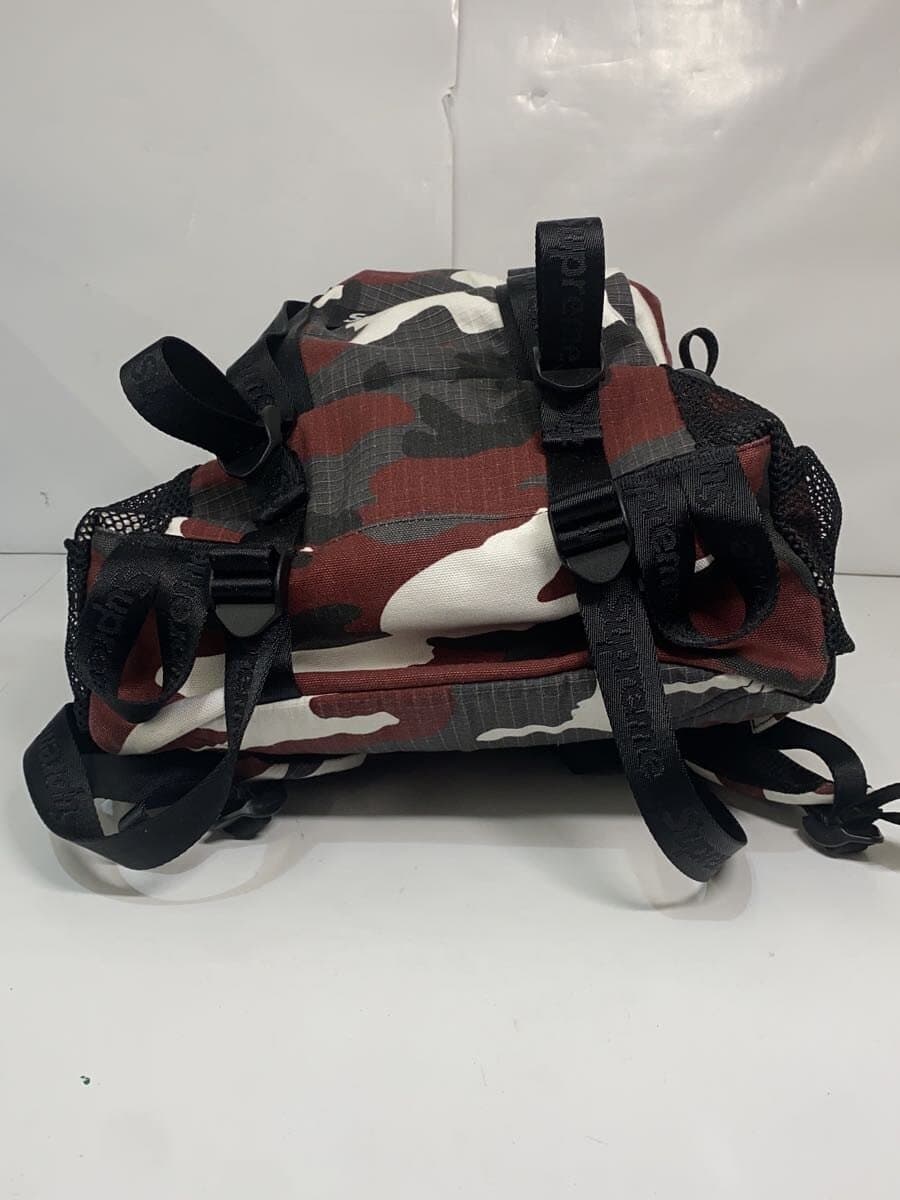 Supreme Backpack Cotton RED Camouflage 4