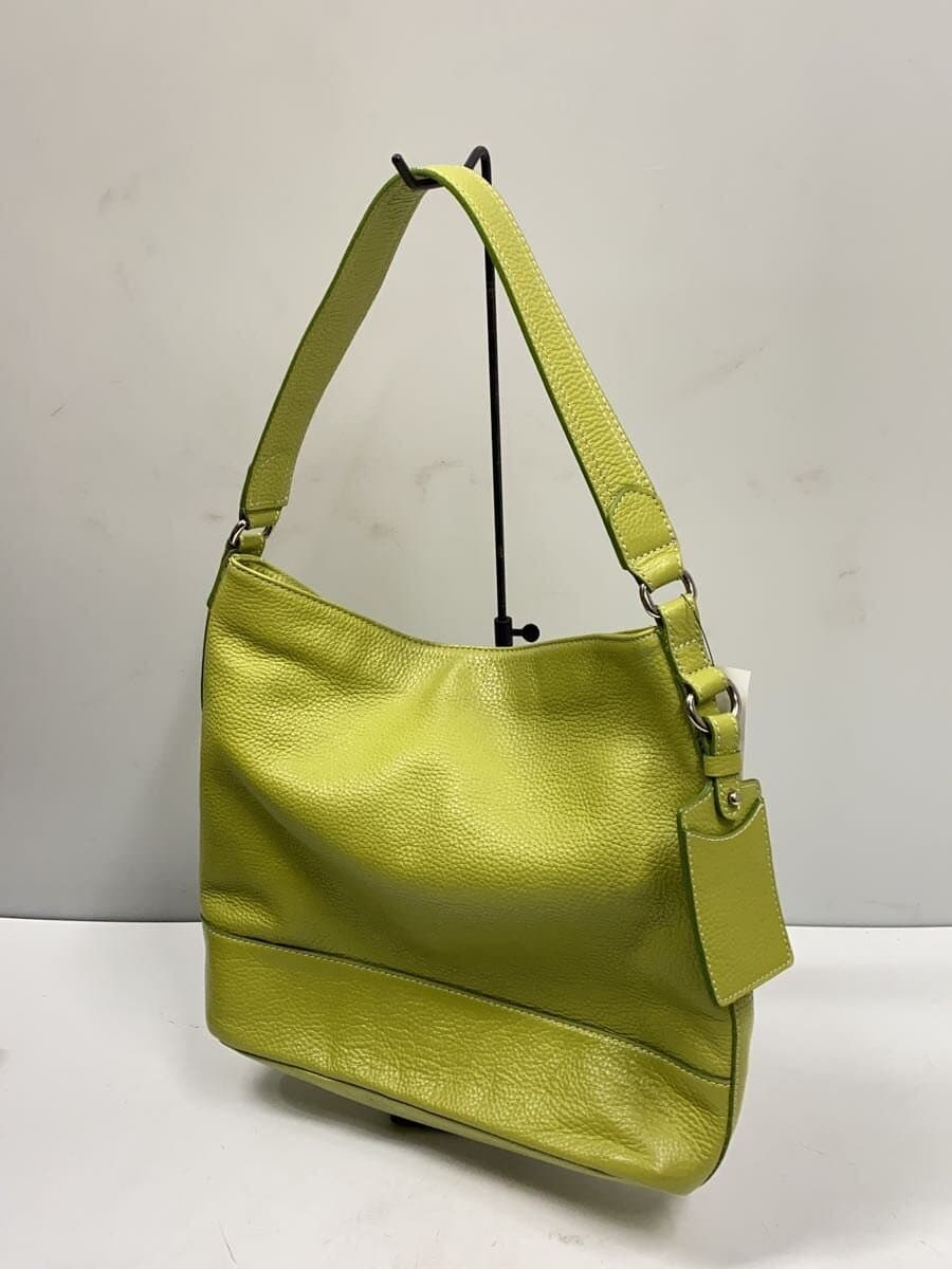 Tsuchiya Kaban Shoulder Bag Leather GRN 2