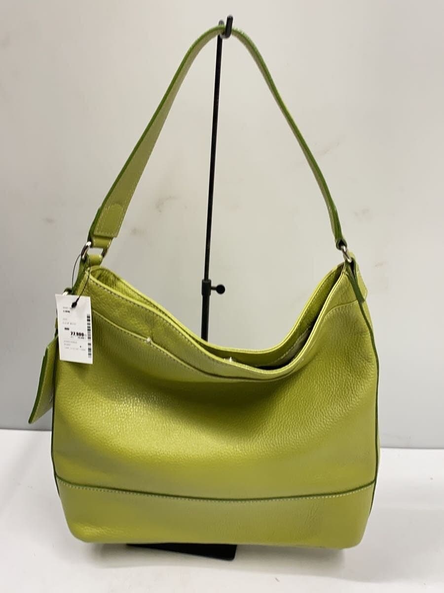 Tsuchiya Kaban Shoulder Bag Leather GRN 3