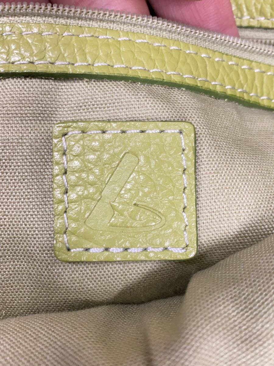 Tsuchiya Kaban Shoulder Bag Leather GRN 5