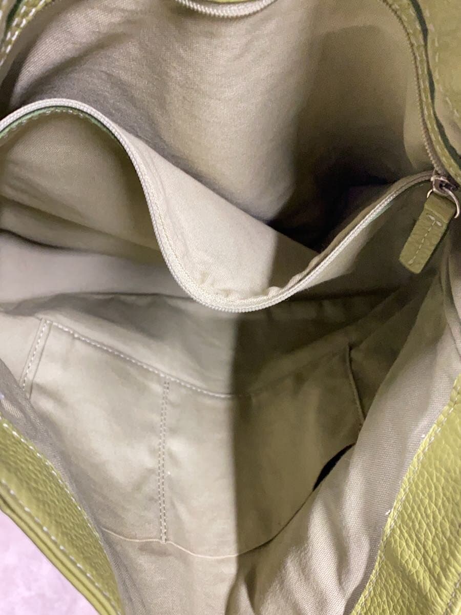 Tsuchiya Kaban Shoulder Bag Leather GRN 6