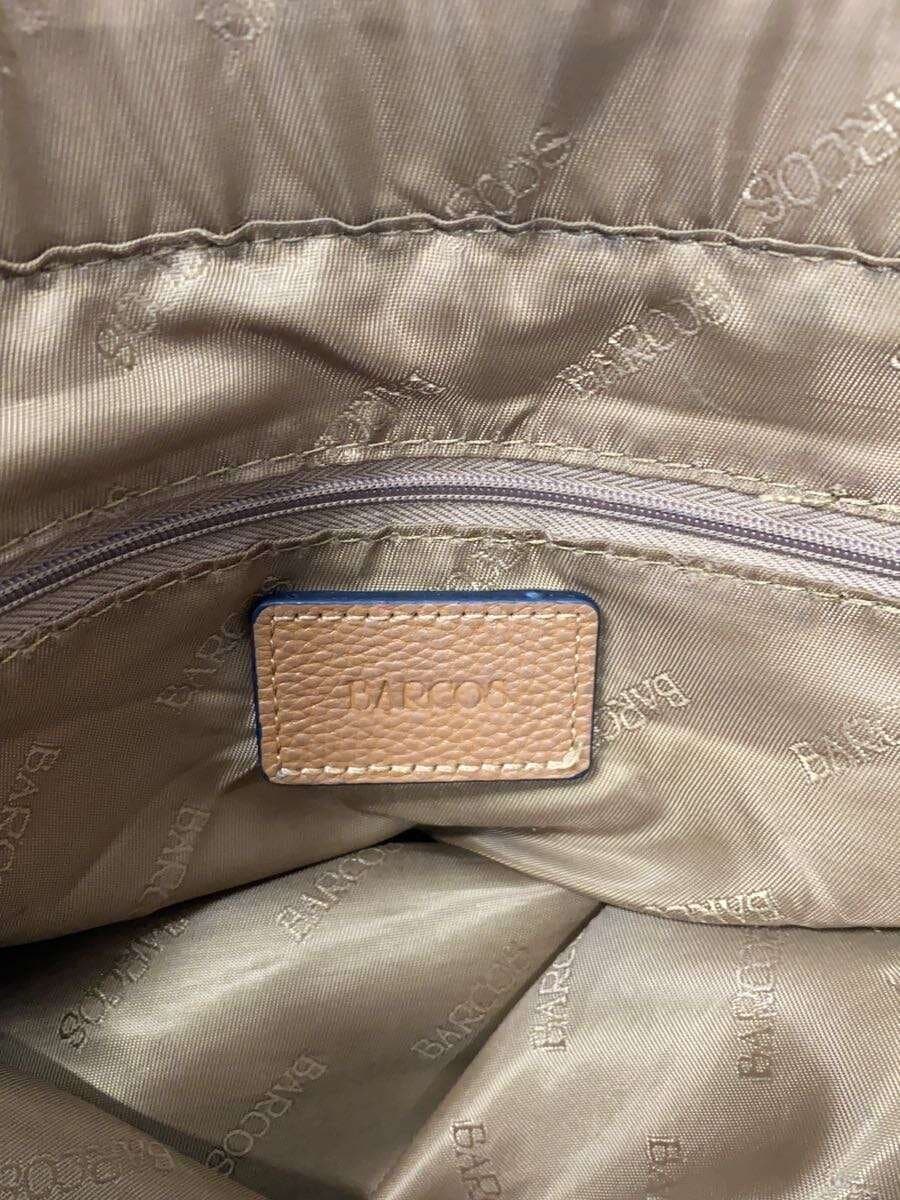 BARCOS Tote Bag Leather CML 5