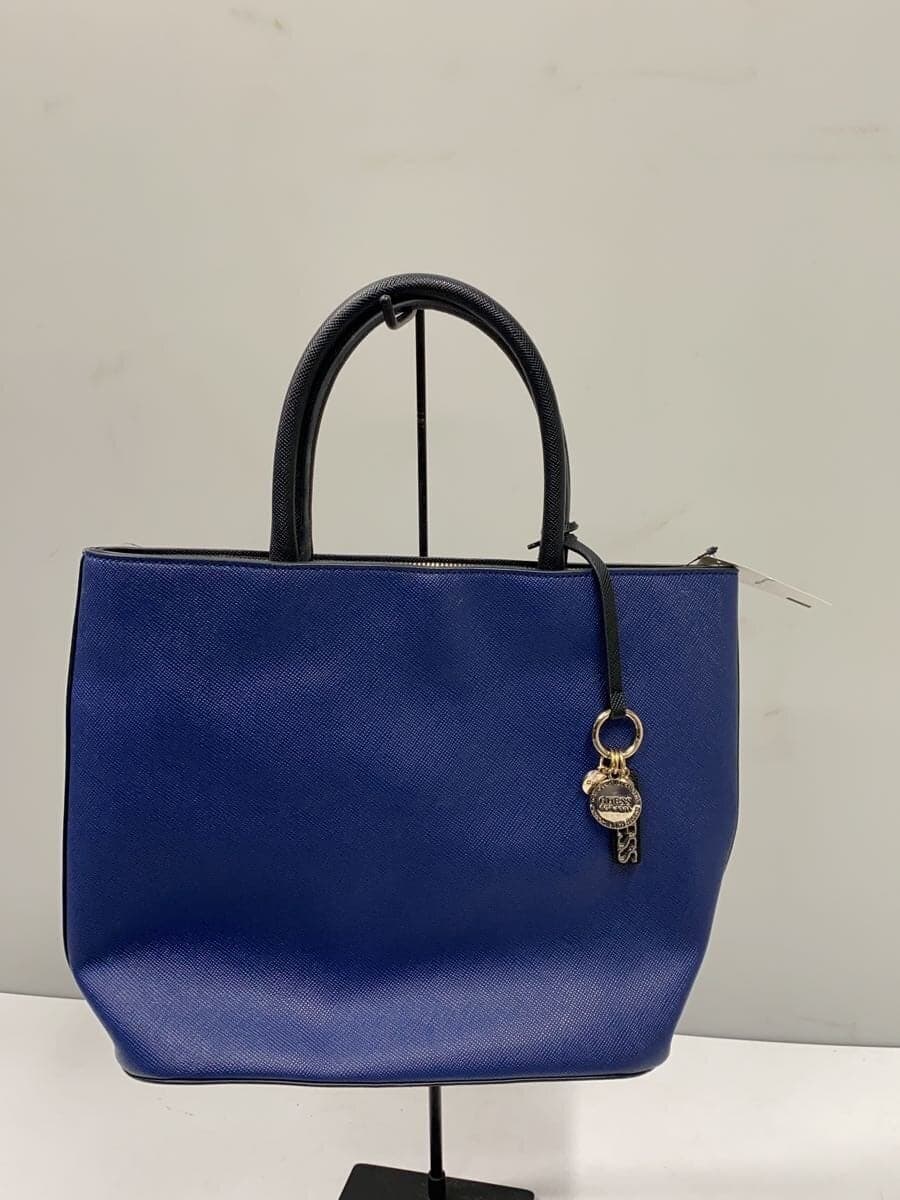 GUESS Handbag Leather BLU 3