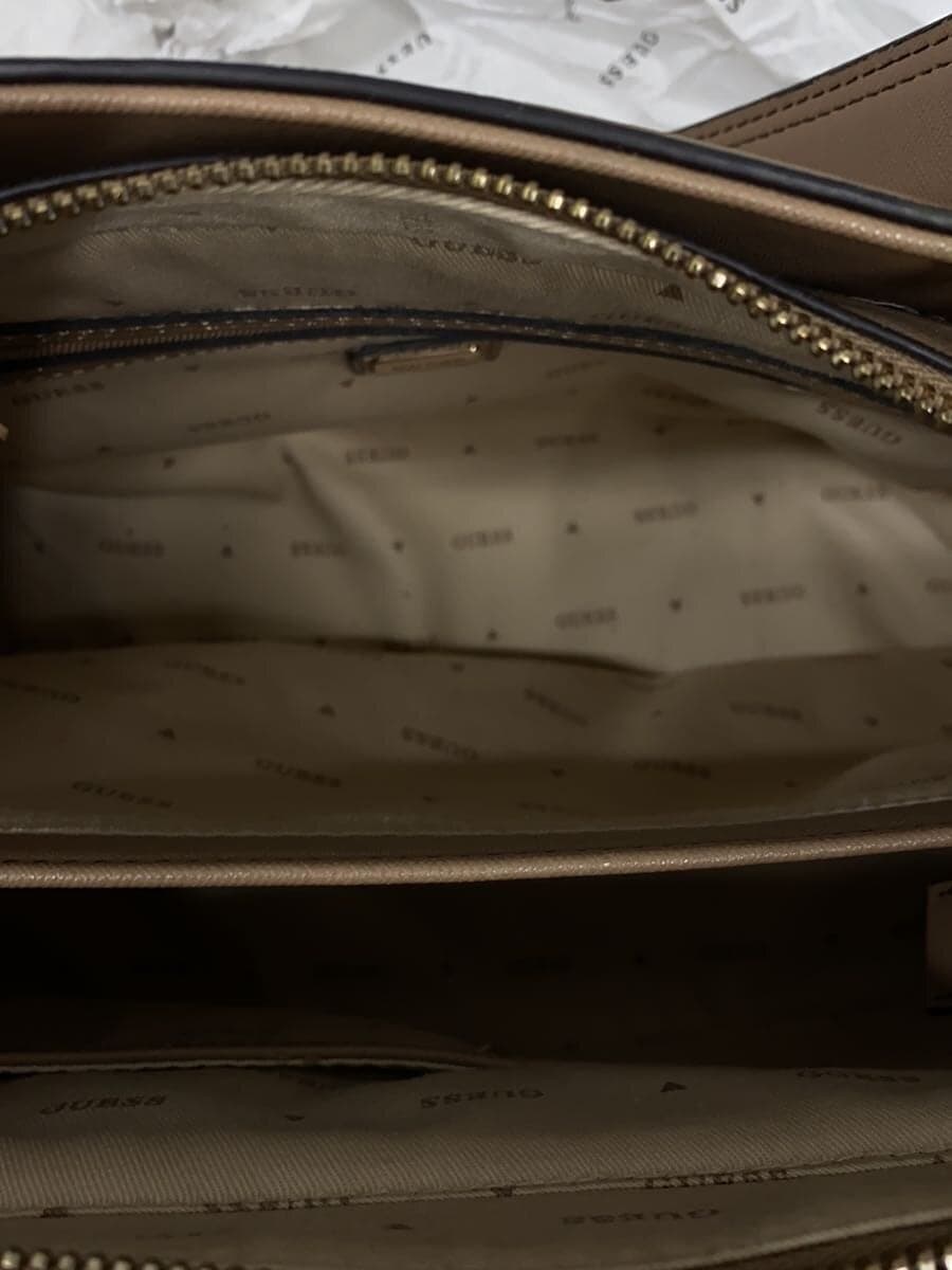 GUESS handbag PVC BEG plain jp669136 6