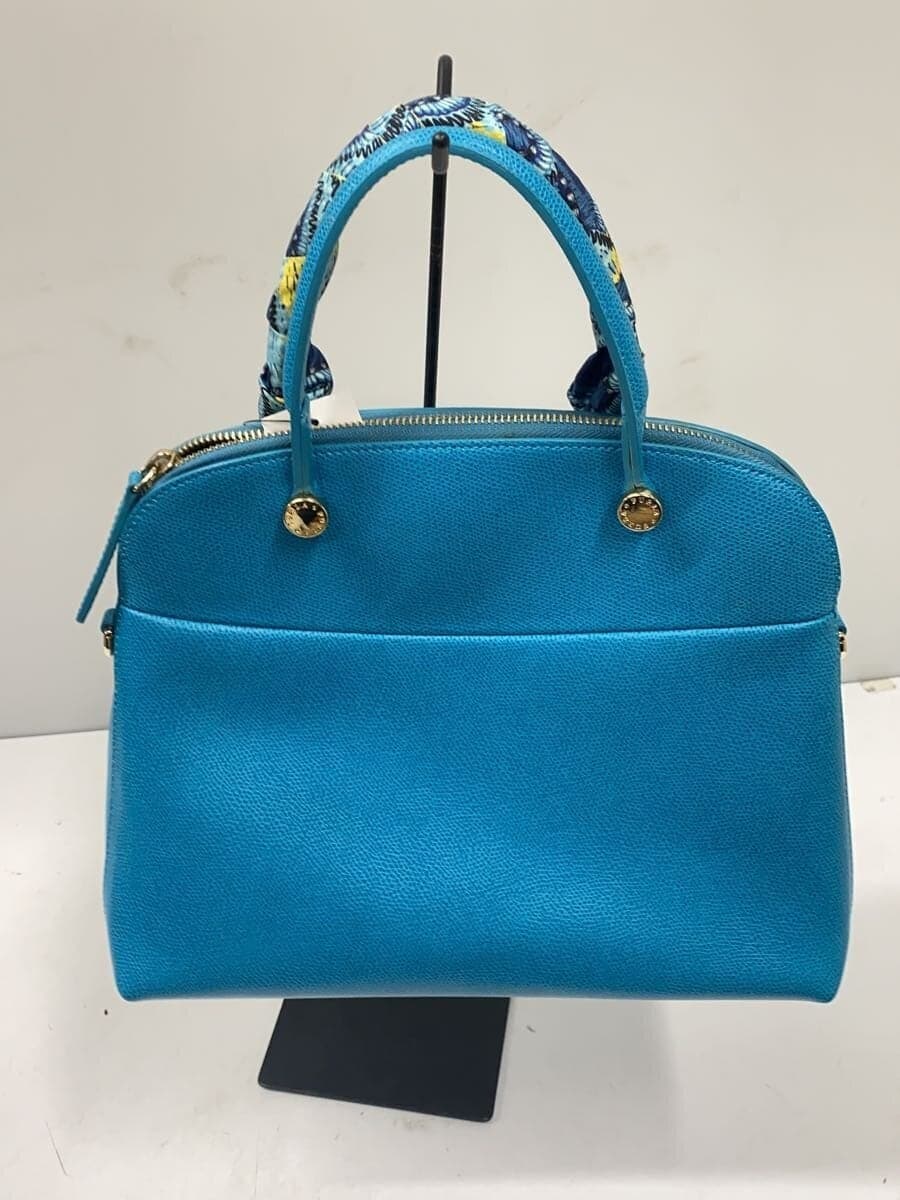 FURLA Bag Leather BLU Solid 3
