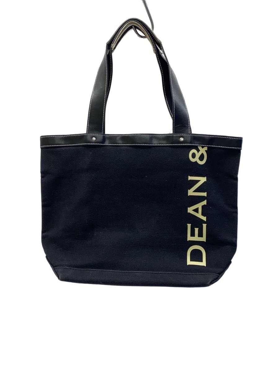 DEAN＆DELUCA Bag Canvas BLK Print