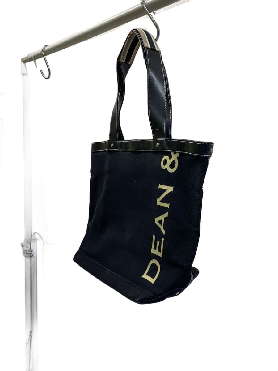 DEAN＆DELUCA Bag Canvas BLK Print 2