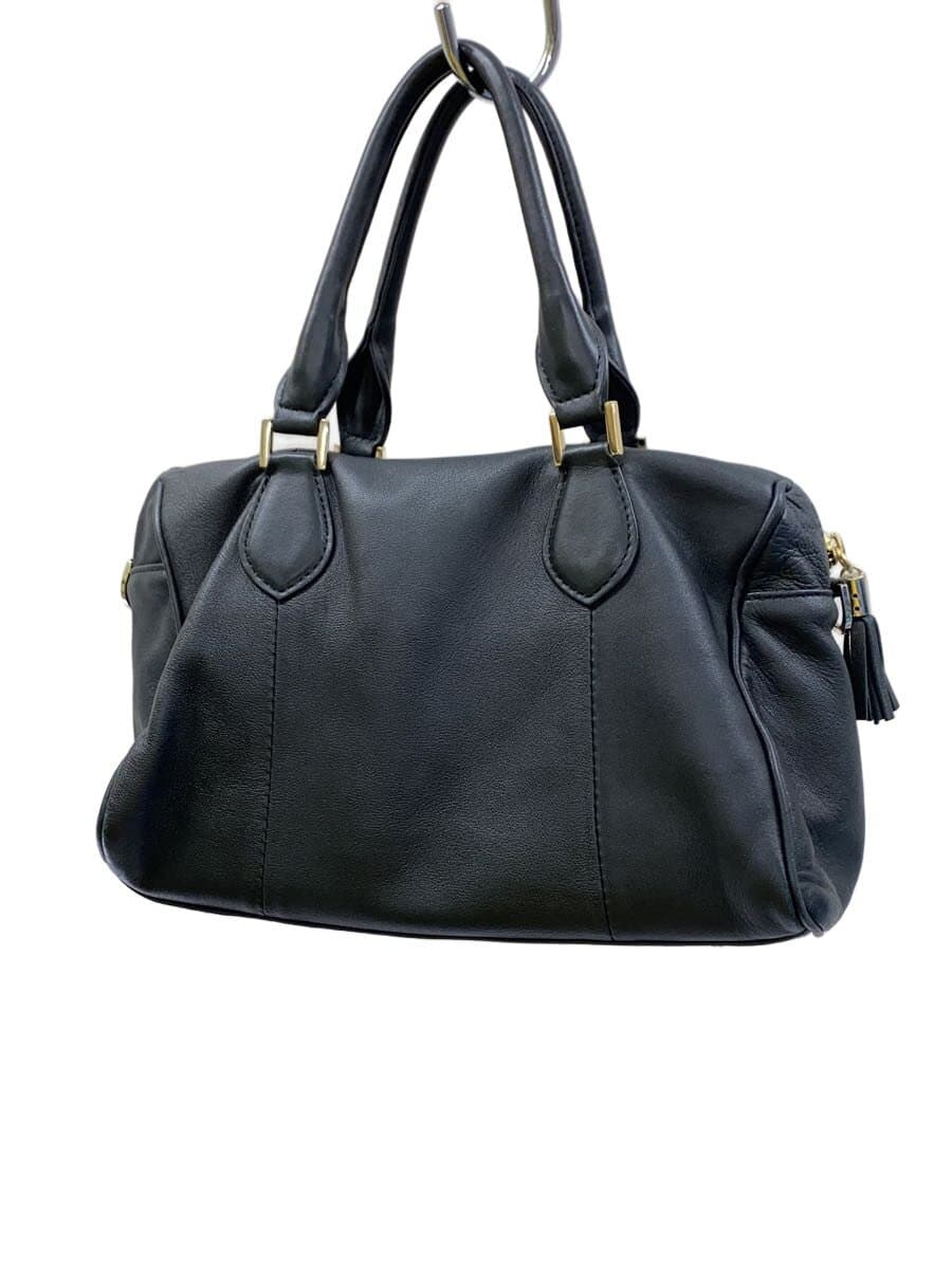 agnes b. Mini Handbag Sheepskin BLK Solid 3