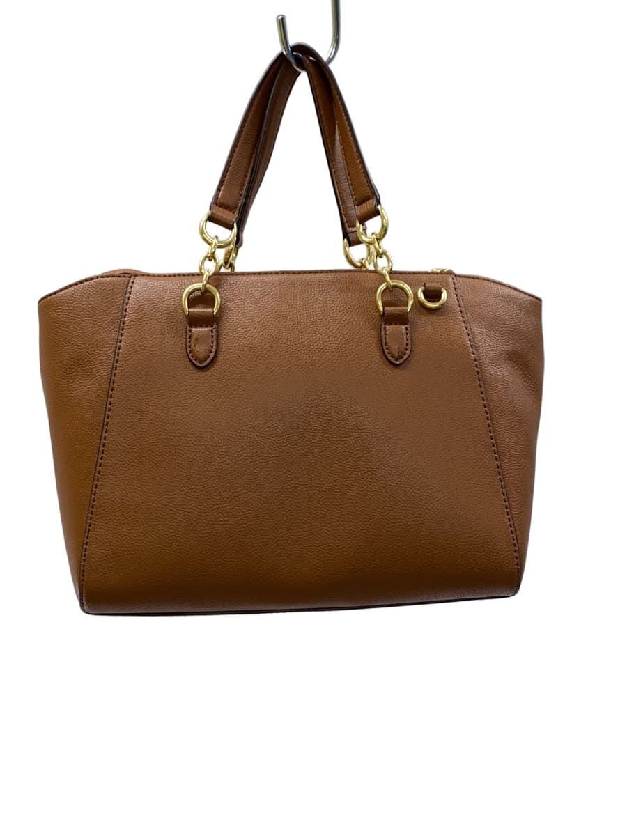 LAUREN RALPH LAUREN2-Way Tote Bag Leather BRW Solid 3