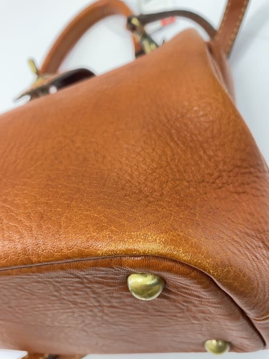 Tsuchiya Kaban 2-Way Tone Oil Nume Post Mini Shoulder Bag Leather BRW 7