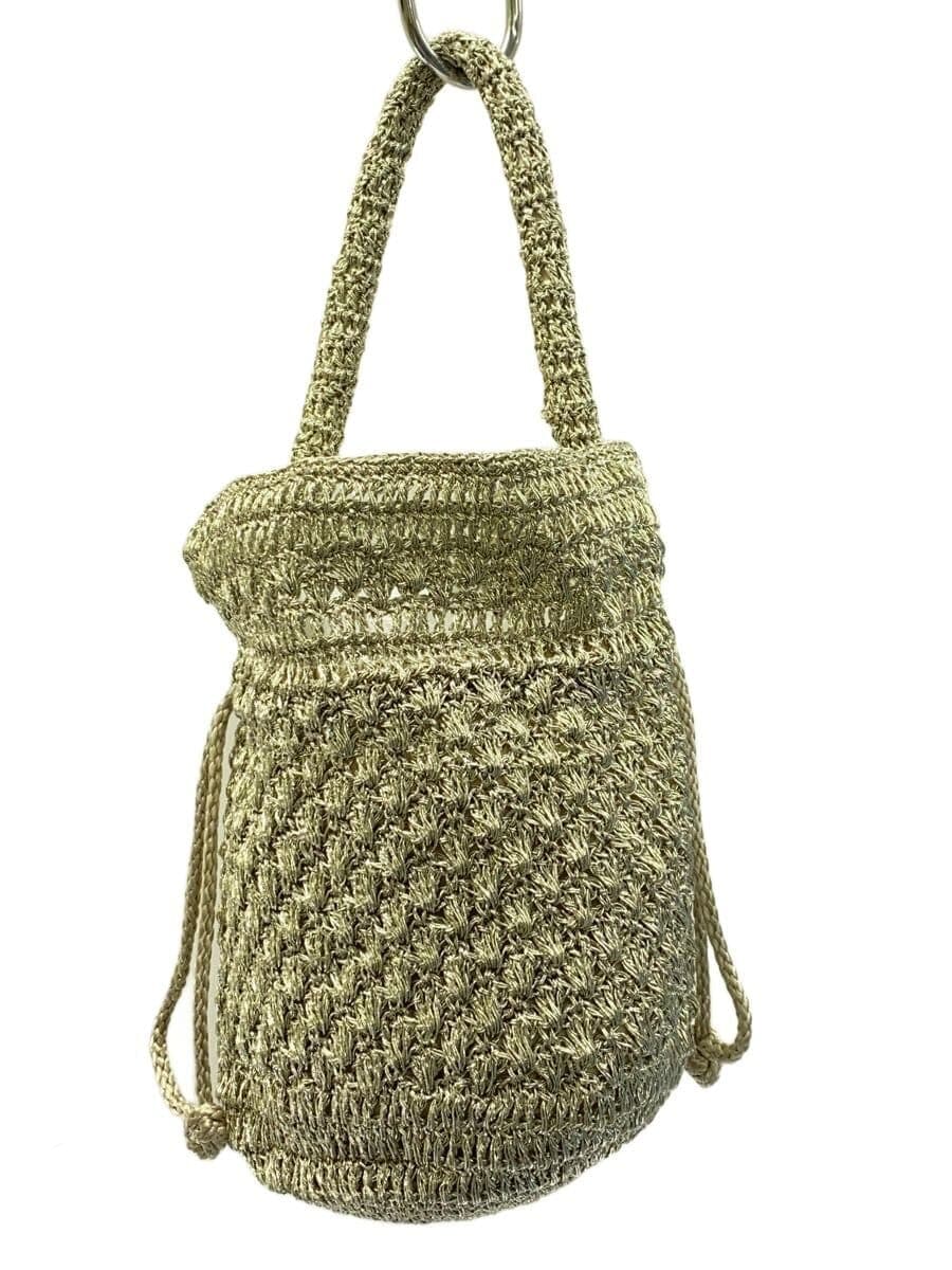 TOMORROWLAND Tote Bag Metallic Lurex SLV Solid