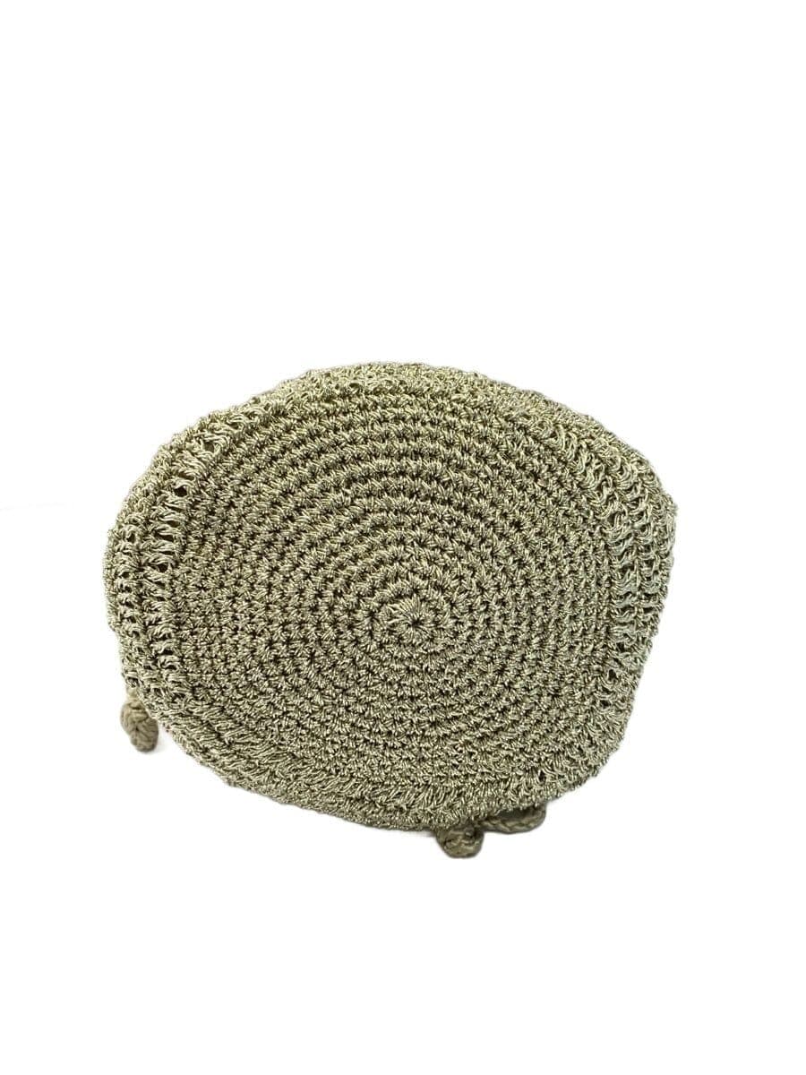 TOMORROWLAND Tote Bag Metallic Lurex SLV Solid 4