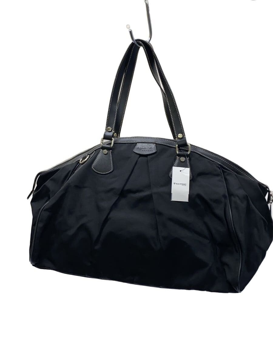 agnes b VOYAGE Boston Bag Nylon BLK