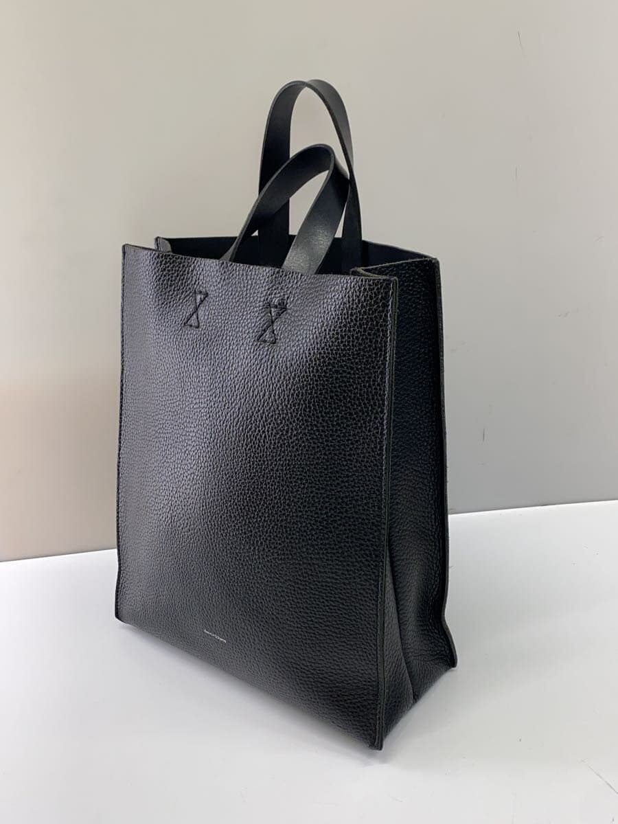 Hender Schemepaper bag big Tote Bag Leather BLK Solid 2
