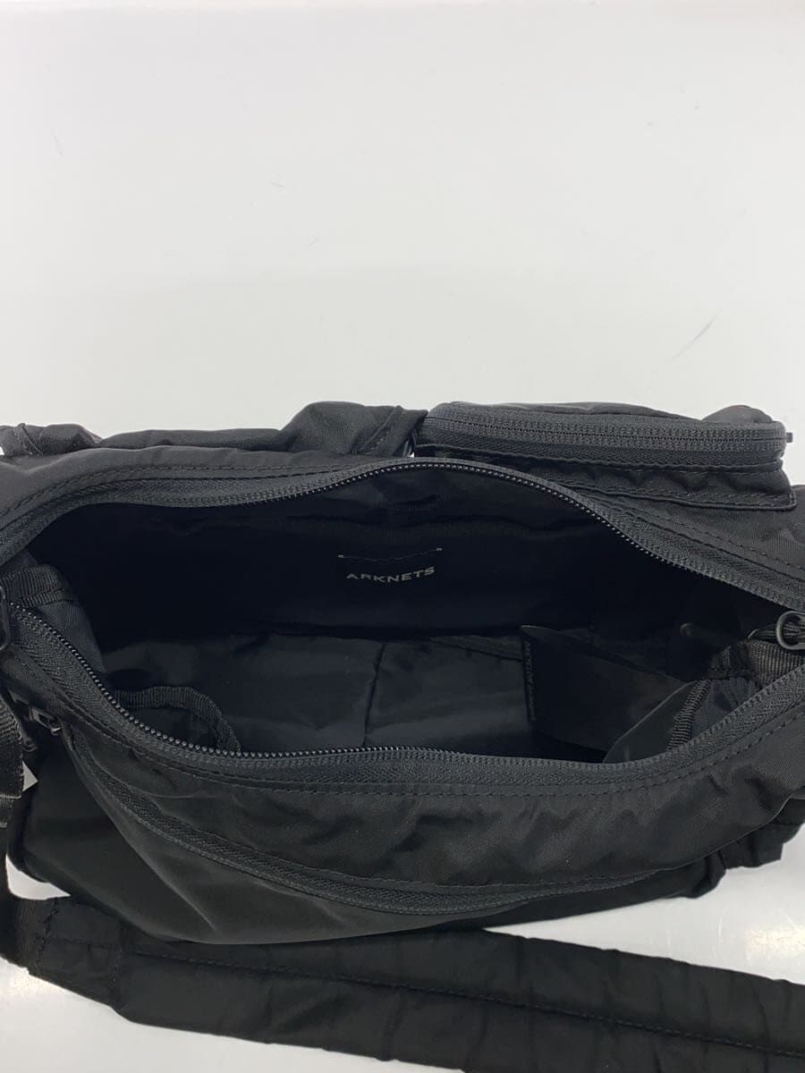 BAICYCLON by BAGJACK × ARKNETS Shoulder Bag Nylon BLK Plain 6