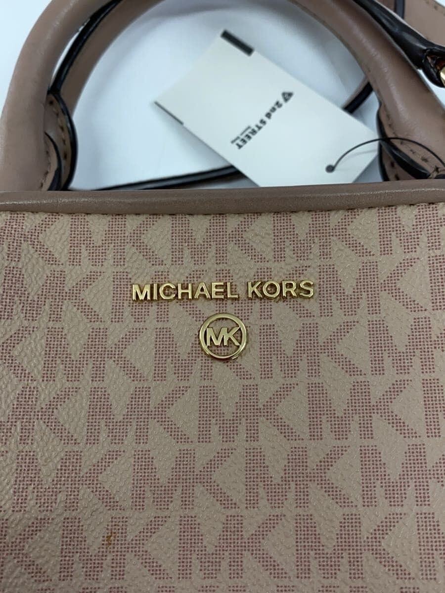 MICHAEL KORS Shoulder Bag Leather PNK Monogram 30F1G9CS1Y 5