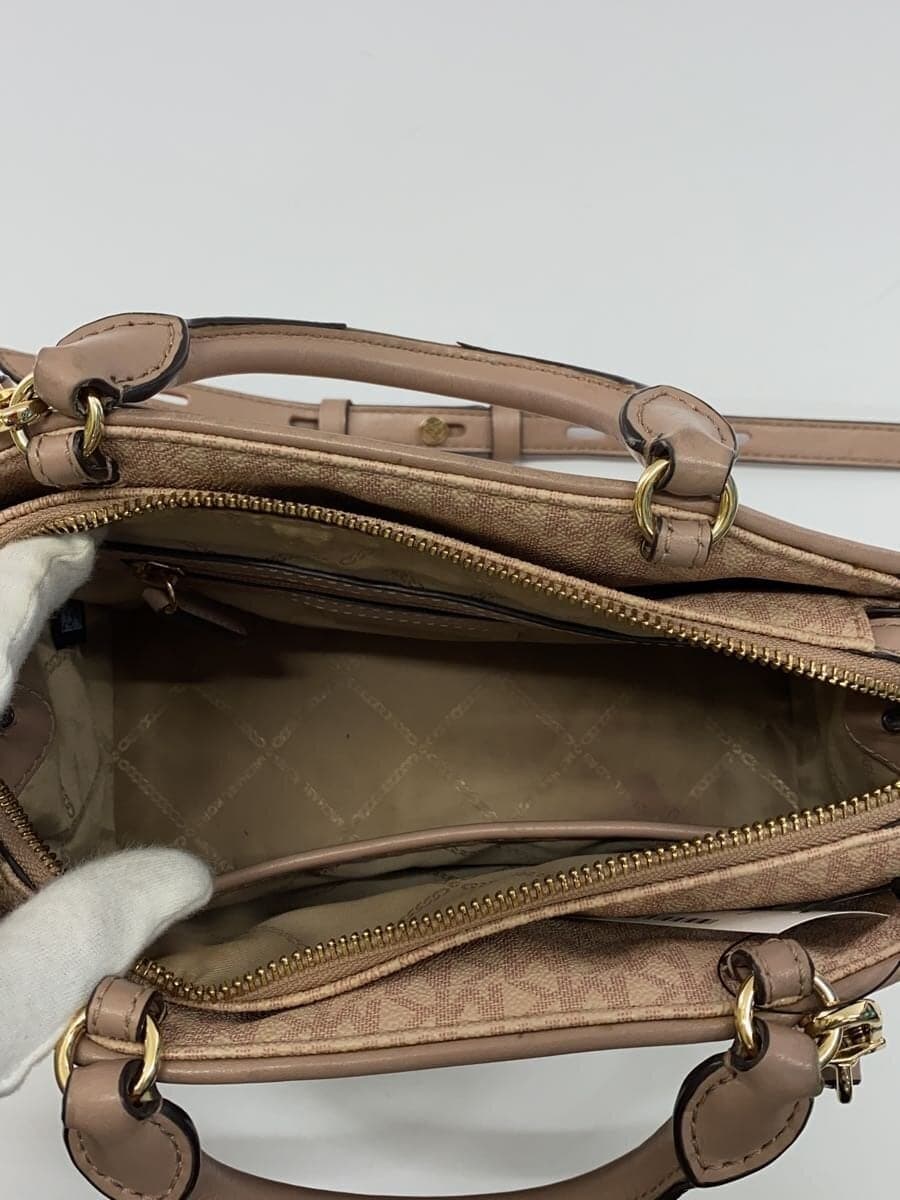 MICHAEL KORS Shoulder Bag Leather PNK Monogram 30F1G9CS1Y 6