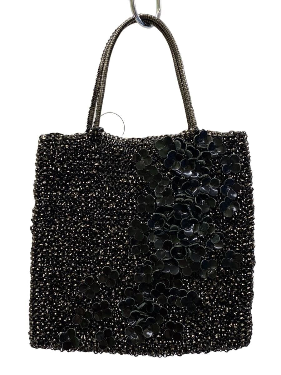 ANTEPRIMA Fiore Wire Bag PVC BLK Solid Color