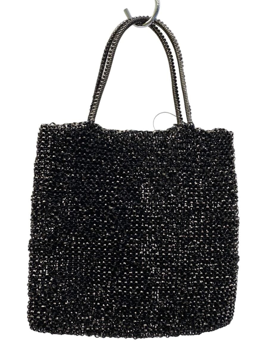 ANTEPRIMA Fiore Wire Bag PVC BLK Solid Color 3