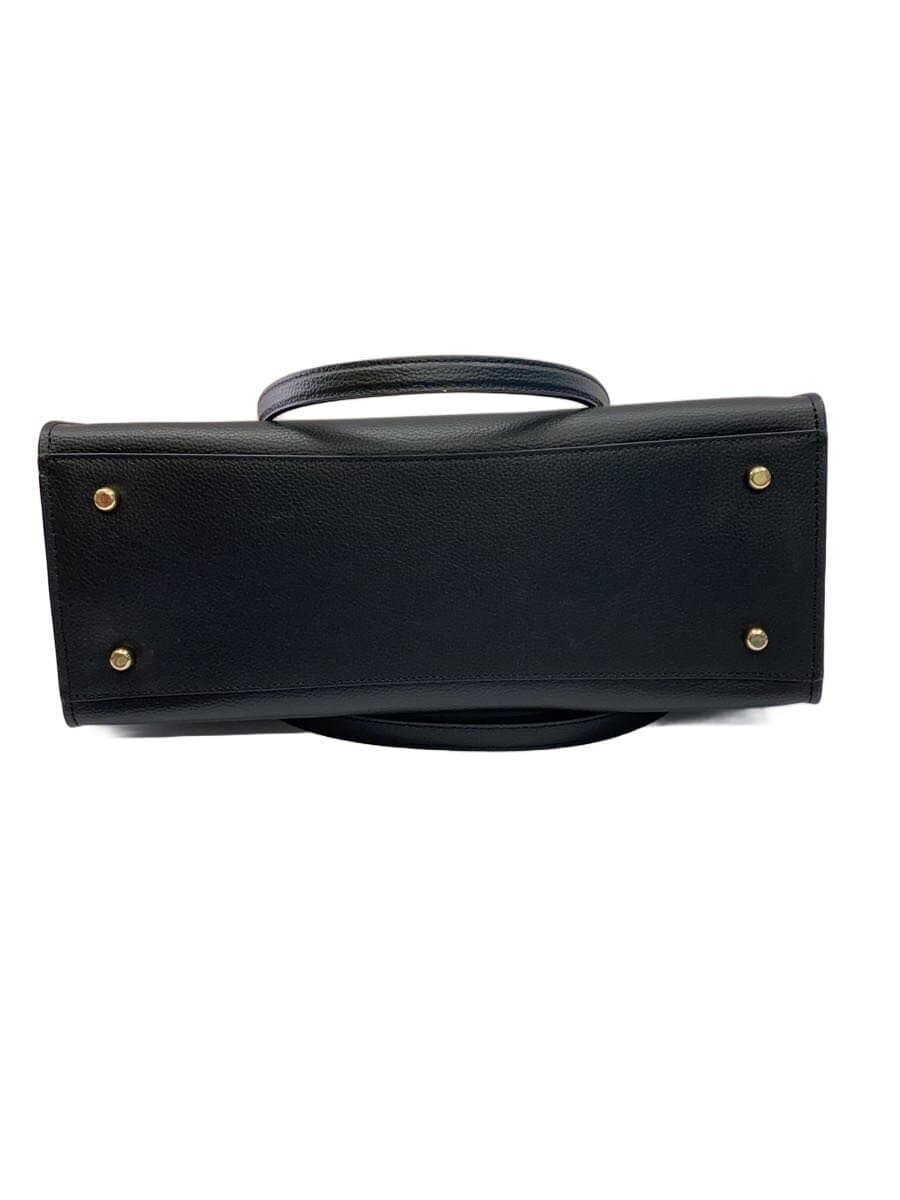 COACH Tatum Carryall Leather BLK Solid C4078 4