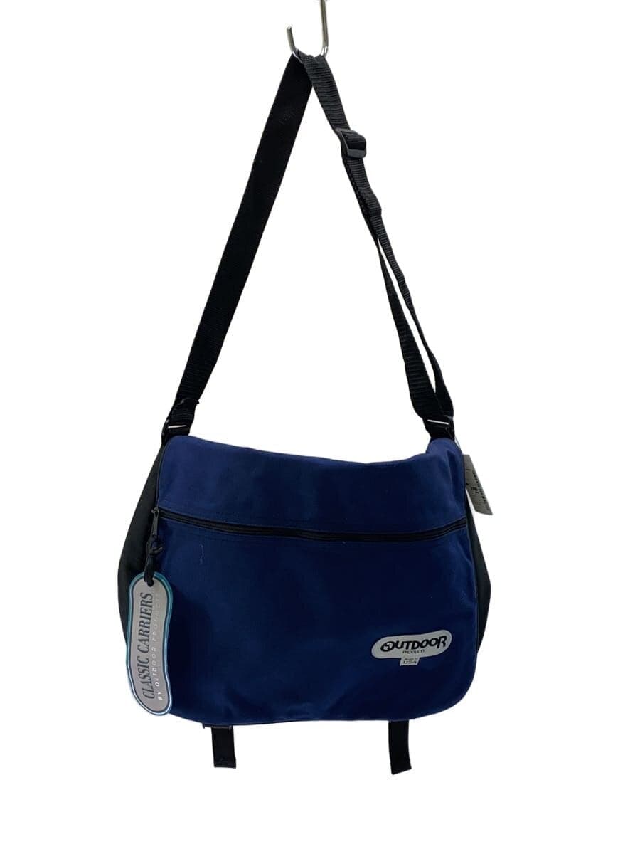 OUTDOOR PRODUCTS Made in USA Nimbus Shoulder Bag Nylon NVY Plain