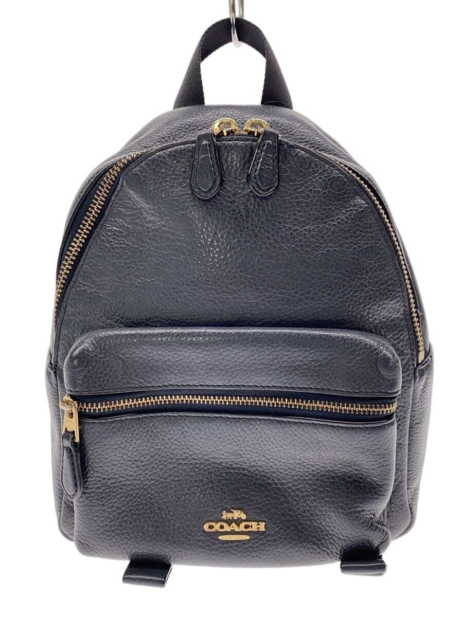 COACH Backpack Leather GRY L1757-F38263
