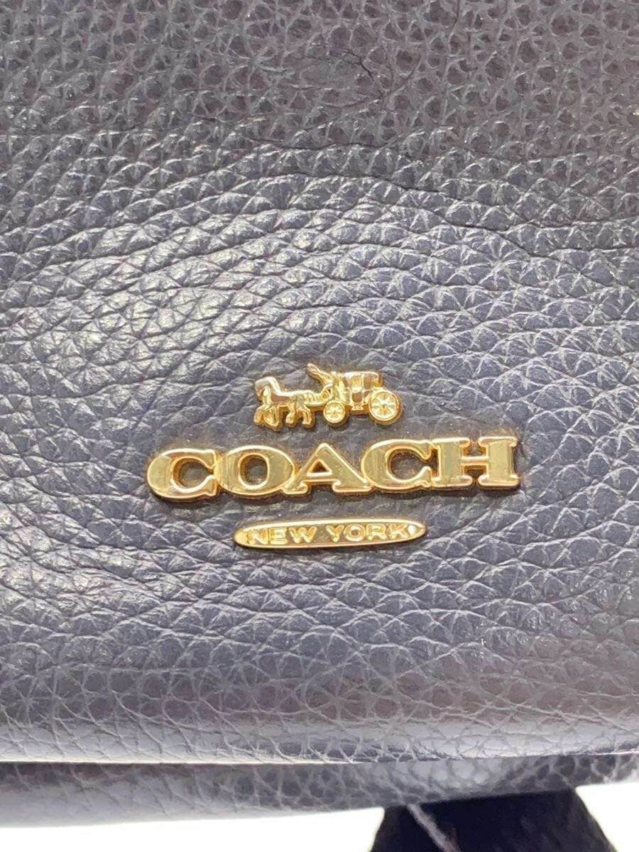 COACH Backpack Leather GRY L1757-F38263 5