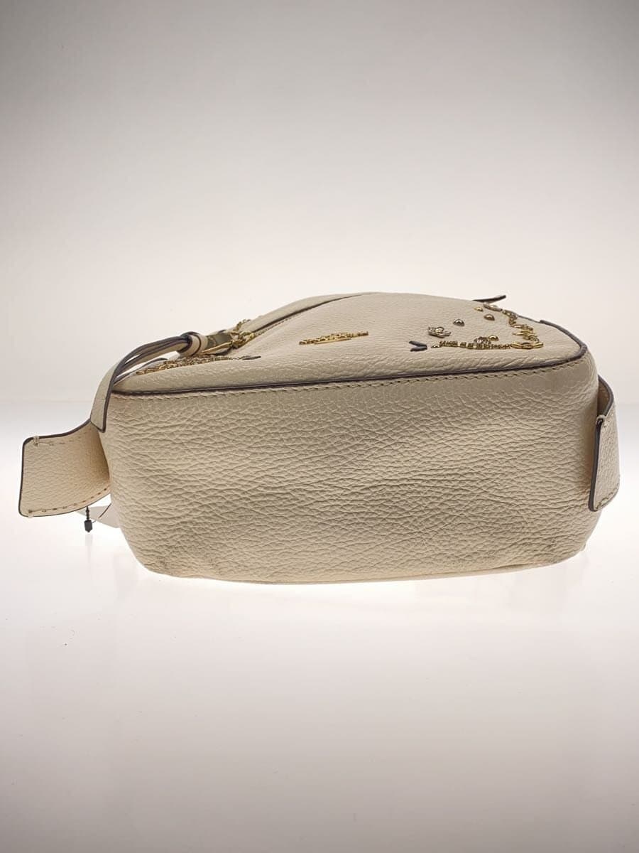 COACH Backpack Leather WHT F49125 4