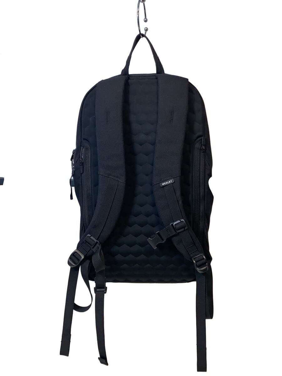 WEXLEY Backpack Nylon Black Plain 3