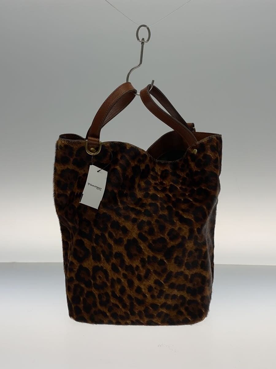BAGSINPROGRESS Tote Bag Hairon BRW Leopard 3