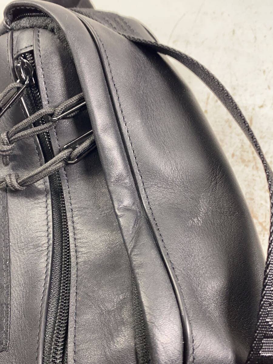 Supreme Waist Bag Leather BLK Solid 8