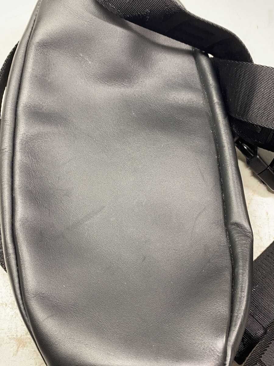 Supreme Waist Bag Leather BLK Solid 9