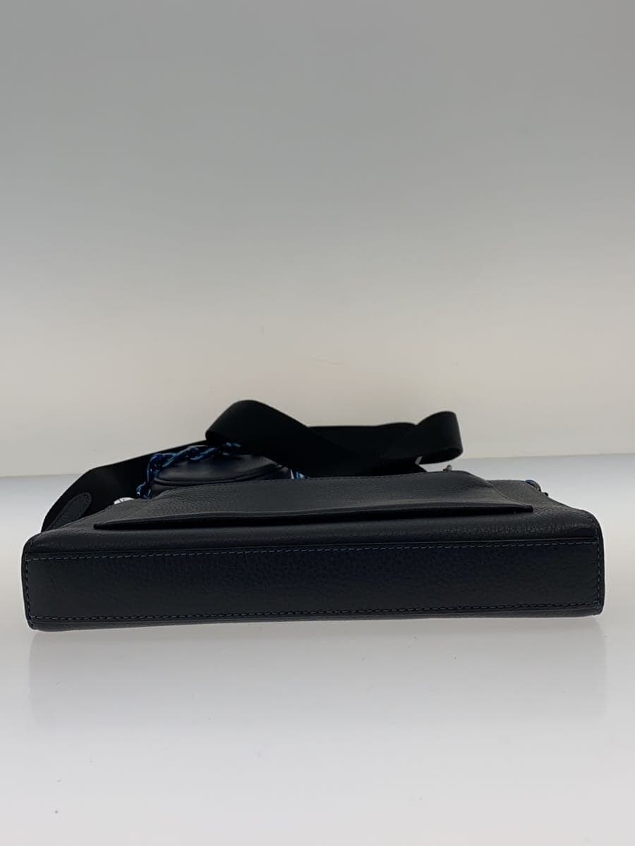 COACH Shoulder Bag Leather NVY Solid CE682 4