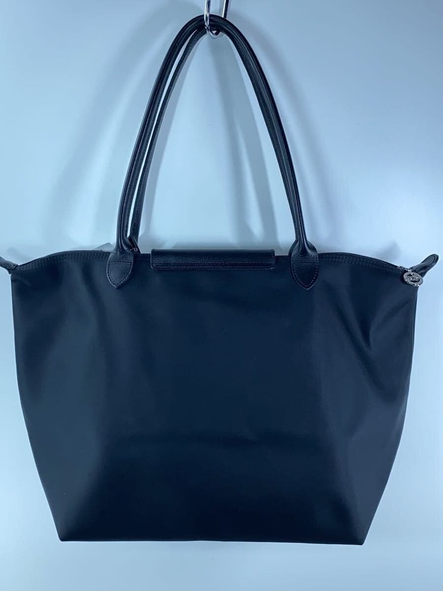 LONGCHAMP tote bag -- BLK solid color 1899002001 3