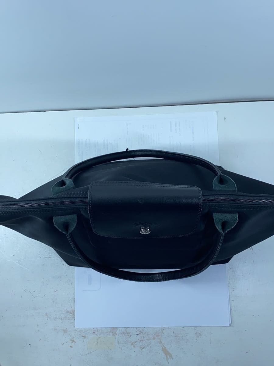 LONGCHAMP tote bag -- BLK solid color 1899002001 4