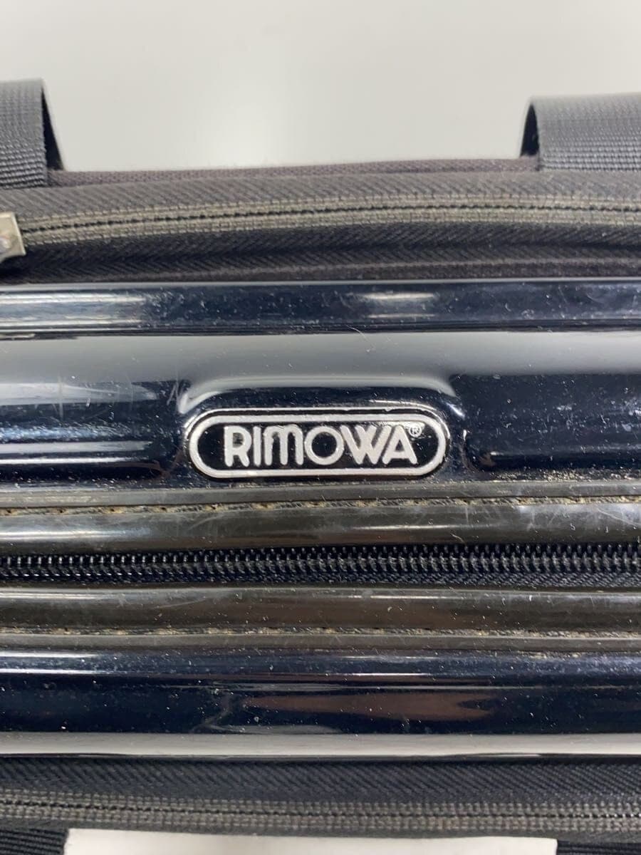 RIMOWA attache case -- BLK plain 5