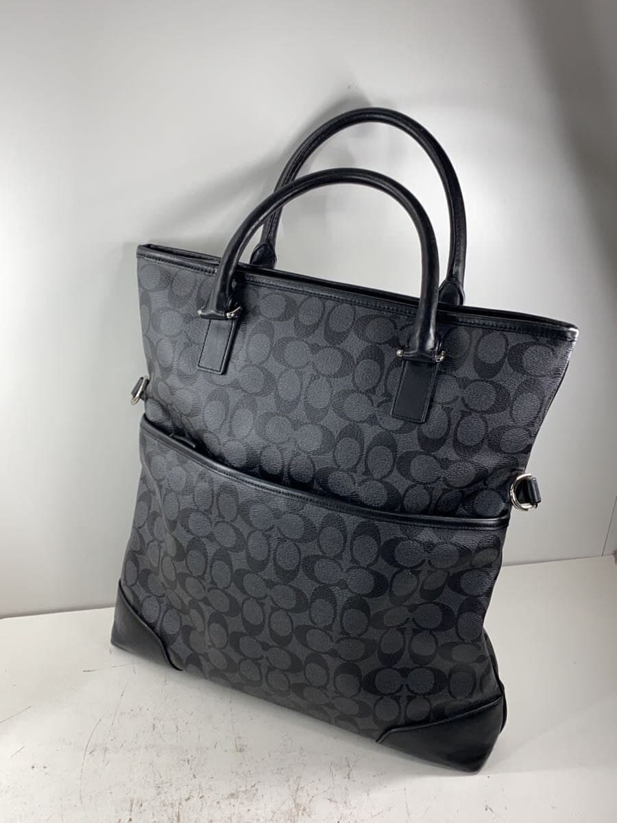 COACH Tote Bag GRY All Over Pattern F71103 2