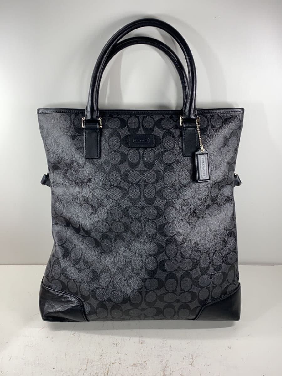 COACH Tote Bag GRY All Over Pattern F71103 3