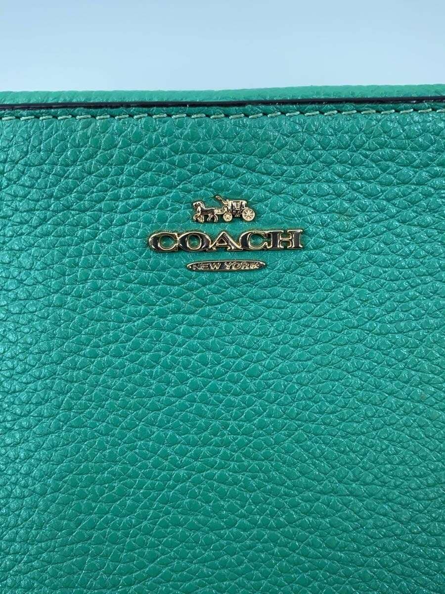COACH shoulder bag -- GRN solid C2111 5