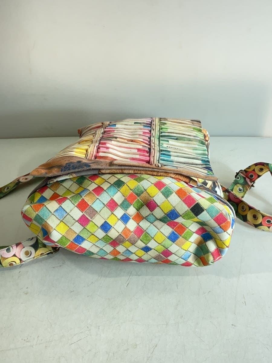 MARON BOUILLIE Backpack Canvas Multicolor 4