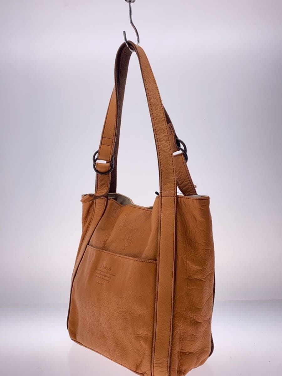 DAKOTA Tote Bag Leather CML Plain Rapport 2