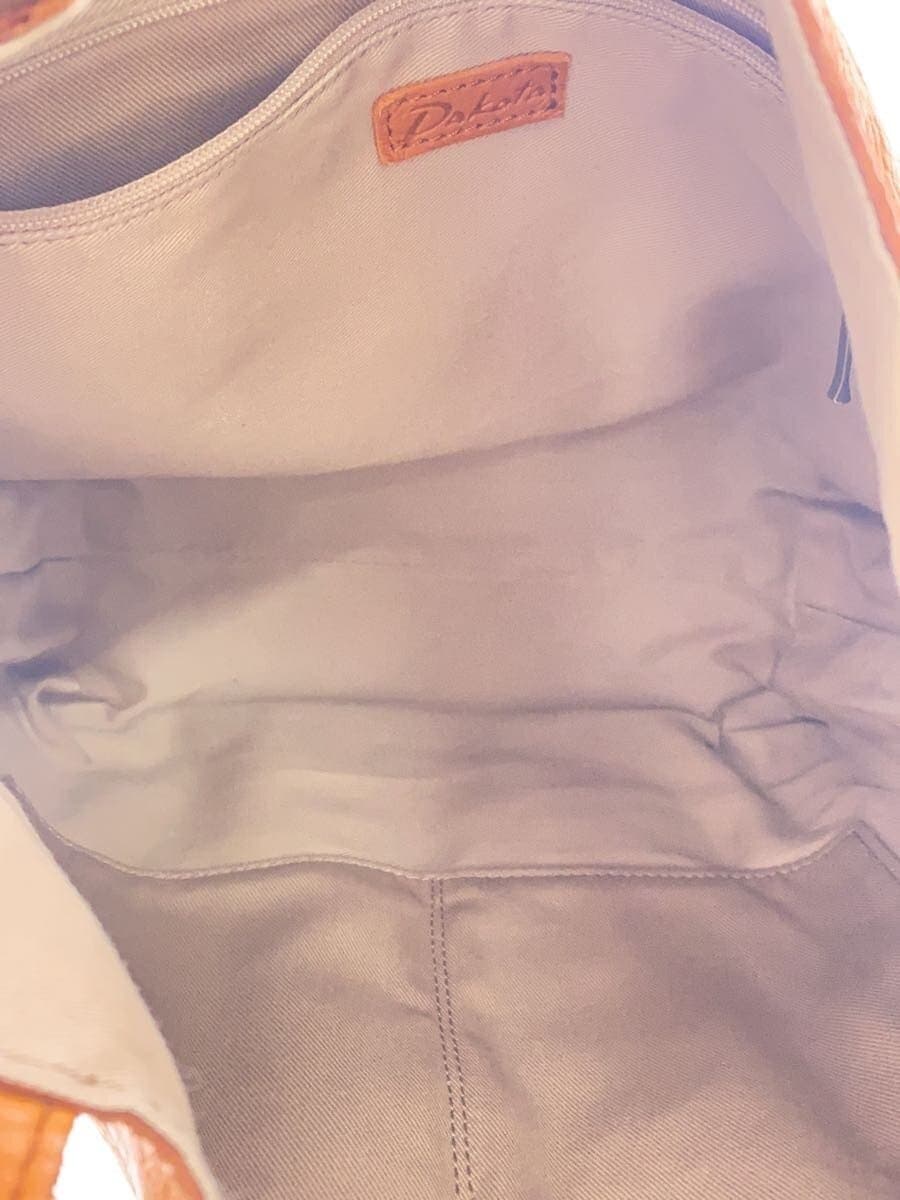 DAKOTA Tote Bag Leather CML Plain Rapport 6