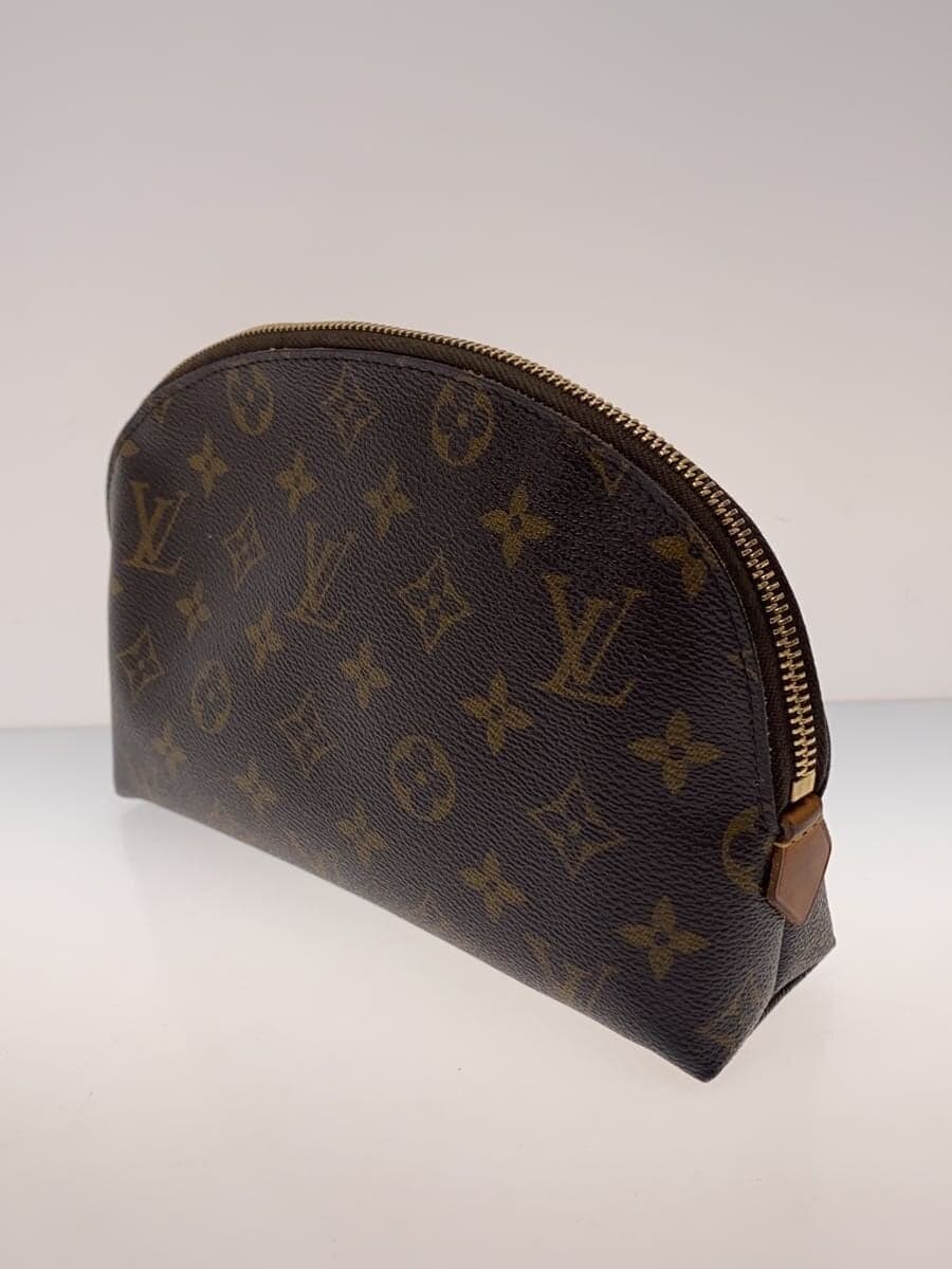 LOUIS VUITTON Pochette Cosmetic MM_Monogram Canvas PVC BRW All Over Pattern 2