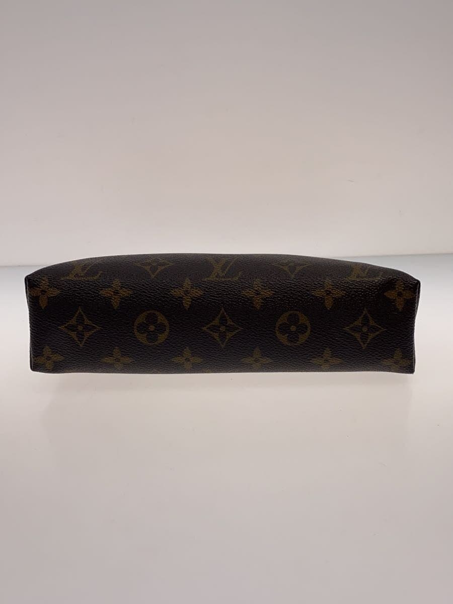 LOUIS VUITTON Pochette Cosmetic MM_Monogram Canvas PVC BRW All Over Pattern 4