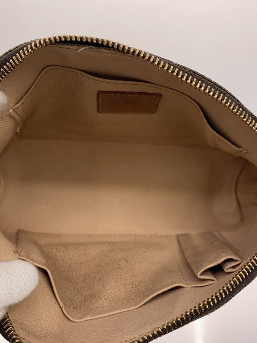 LOUIS VUITTON Pochette Cosmetic MM_Monogram Canvas PVC BRW All Over Pattern 6