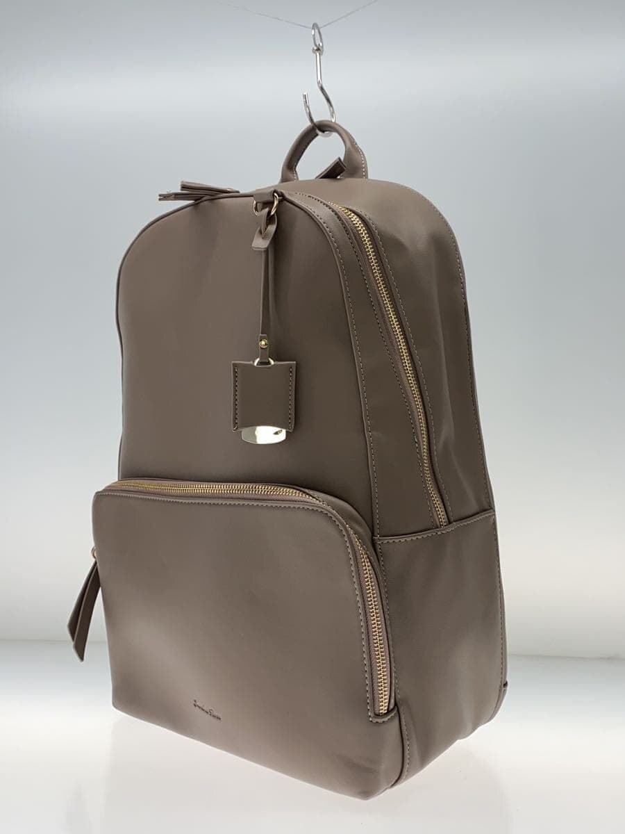 Jewelna Rose Faux Leather BEG Solid 16183 Ohatapi Backpack Episo3 2