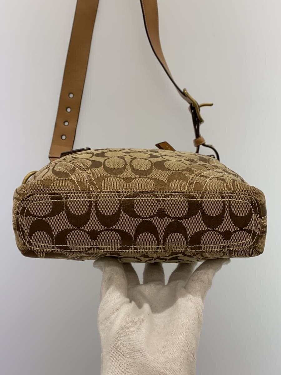 COACH Shoulder Bag_Signature Canvas CML 4