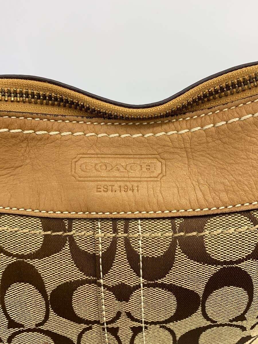 COACH Shoulder Bag_Signature Canvas CML 5